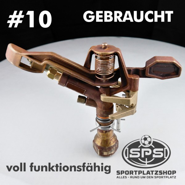 Regner, 1" Zoll Voll-Teilkreisregner, Vollkreisregner, Teilkreisregner, Bewässerung, Beregnung, Sportplatzberegnung