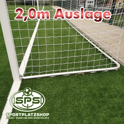 Bodenrahmen, Torbodenrahmen, Fußballtorbodenrahmen, klappbarer Bodenrahmen, 2,0 m Auslage