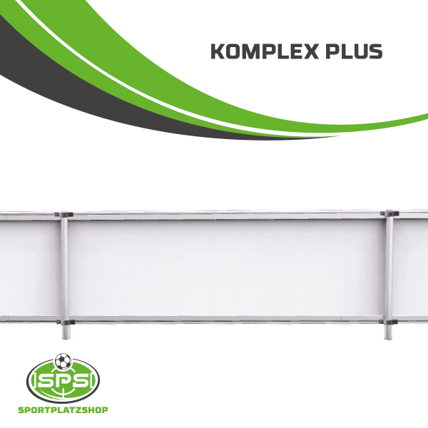 Sportplatzwerbung, Komplettsystem, Werbebandensystem, Helo