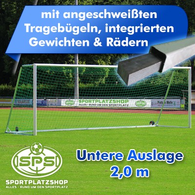 Großfeldtor, Trainingstor, Alu-Fußballtor, Fußballtor, Tor