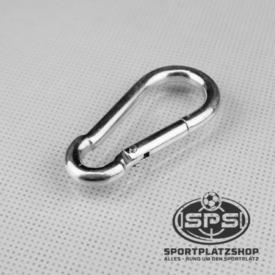 Karabiner, Karabinerhaken, Stahlhaken, Ballfangzubehör, Metall-Karabiner, Stahlkarabiner