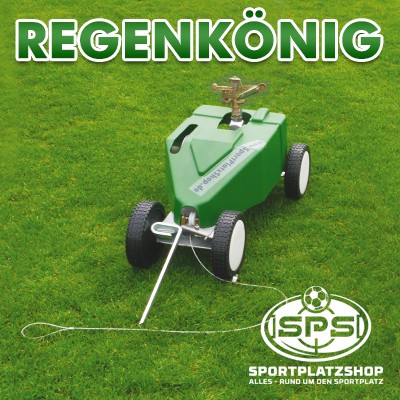 Regenkönig, Großflächenregner, Regner, Bewässerung, Beregnung, Sportplatzbewässerung, Sportplatzberegnung