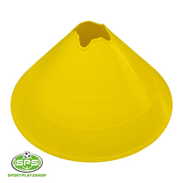 Markierscheibe 15 cm Gelb mit Stangenauflage – Trainingsscheibe
