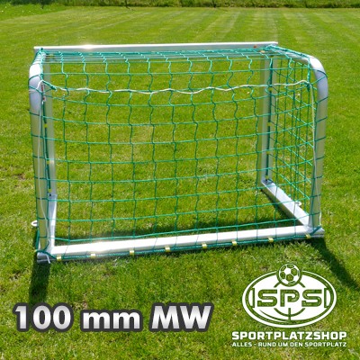 grün Fußballtornetz MW 100mm 70/70 Tornetz Minitor 1,80x1,20m Minitornetz 