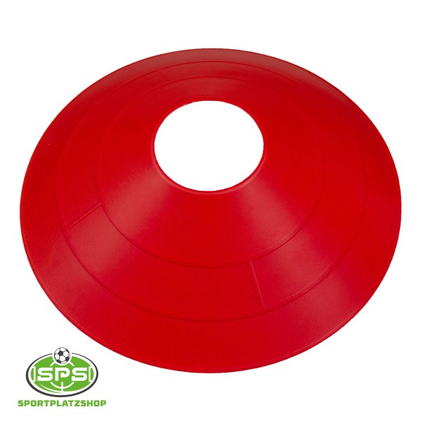 Markierteller Ø 15 cm Rot – Markierungsteller für Training und Parcours