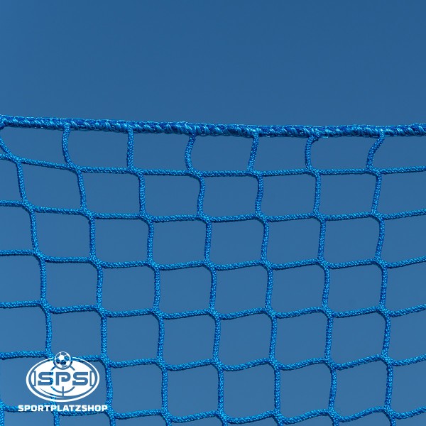 Fußballnetz, Schutznetz, Ballfangnetz, blau, Ballfangschutznetz