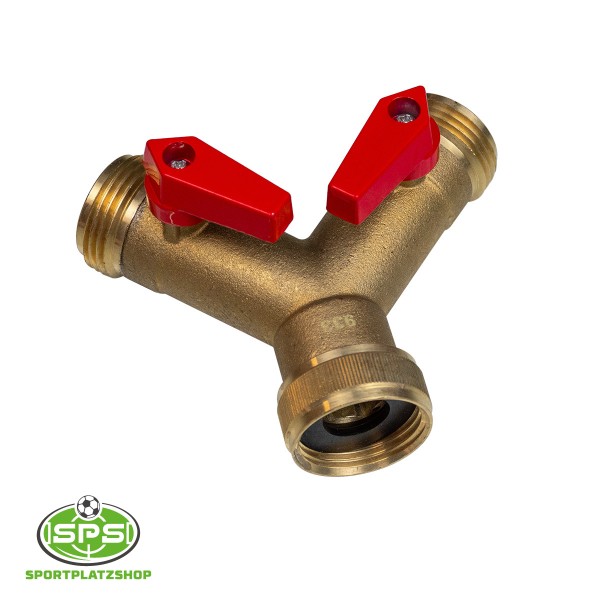 Wasserverteiler, Verteiler, Schnellschluß, Zweiwegeverteiler