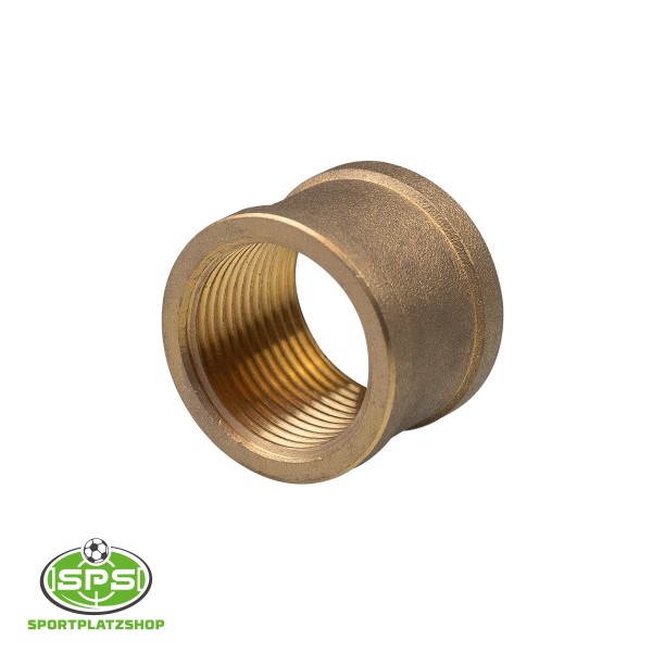 Rohrmuffe, Messing, DN25, 1" IG