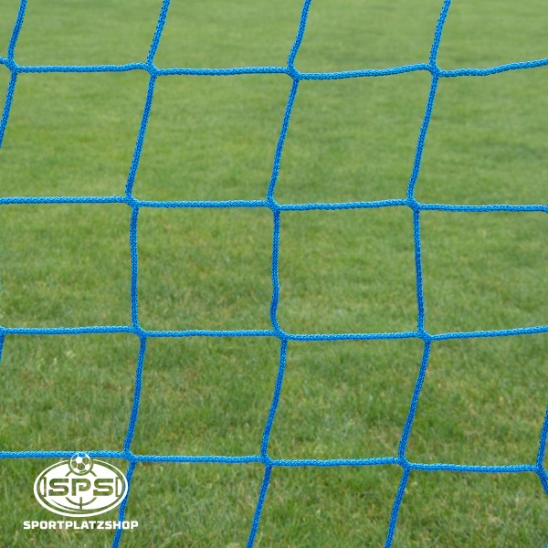Tornetz 7,5 x 2,5 m Blau – Fußballnetz für Großfeldtor 7,32 x 2,44 m