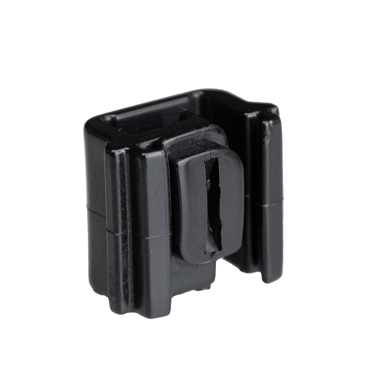 Netzhalter (D) mit Sicherung schwarz