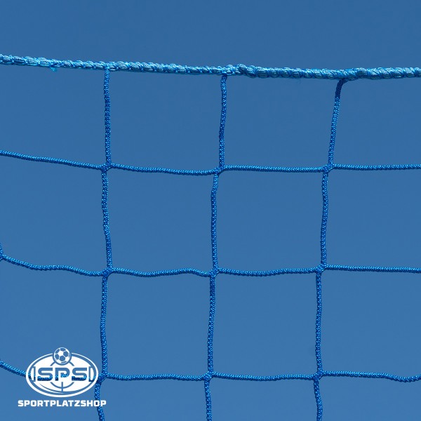 Fußballnetz, Schutznetz, Ballfangnetz, blau, Ballfangschutznetz